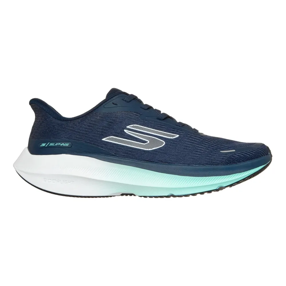 Skechers SKX Aero Pulse Slip-In Neutralschuh Damen - dunkelblau, türkis