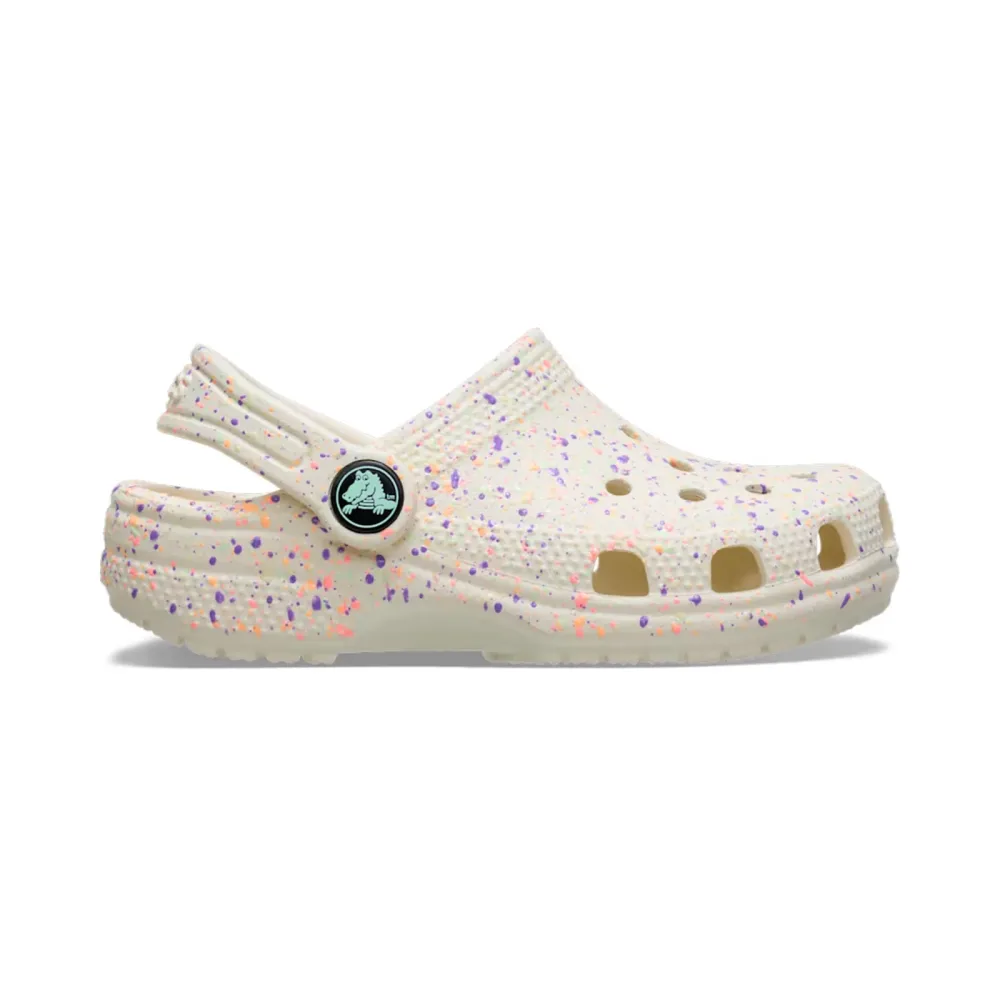 Crocs Classic Paint Splatter Badelatschen Kinder