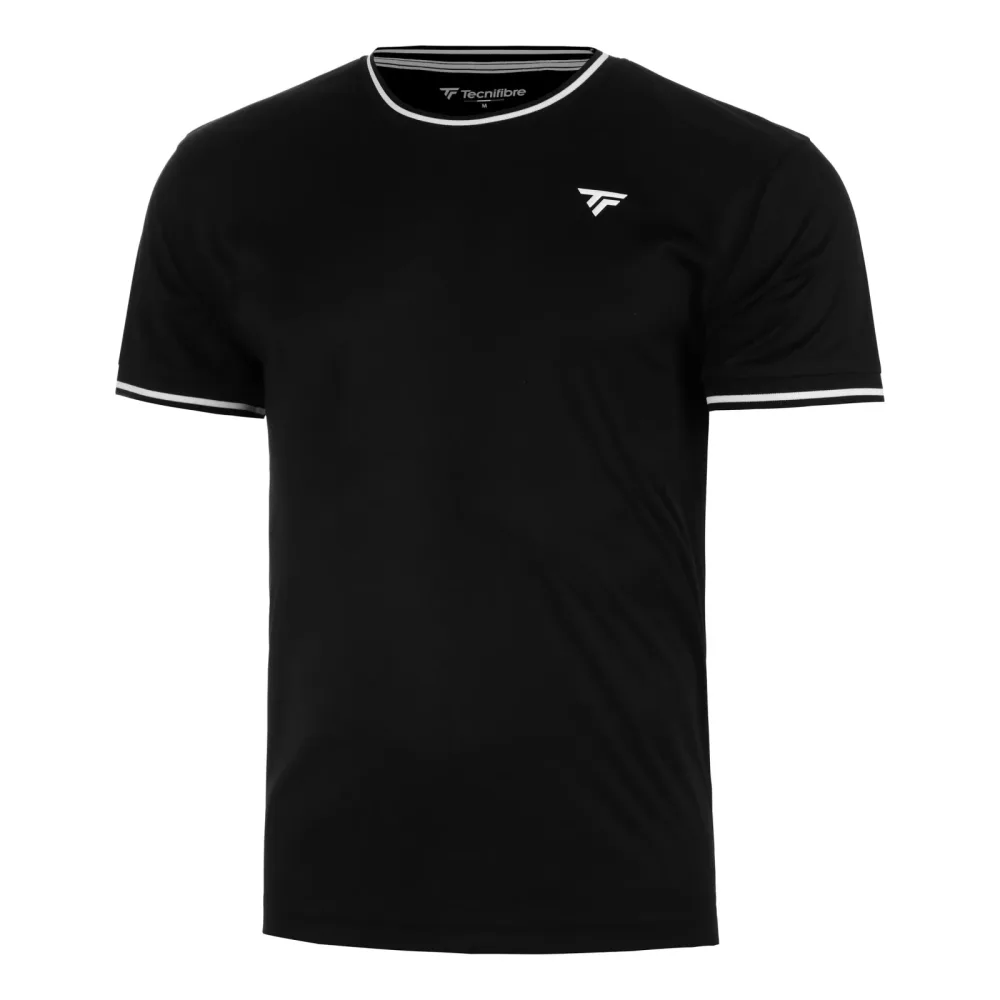 Tecnifibre Tech Tee T-Shirt Herren - schwarz, weiß