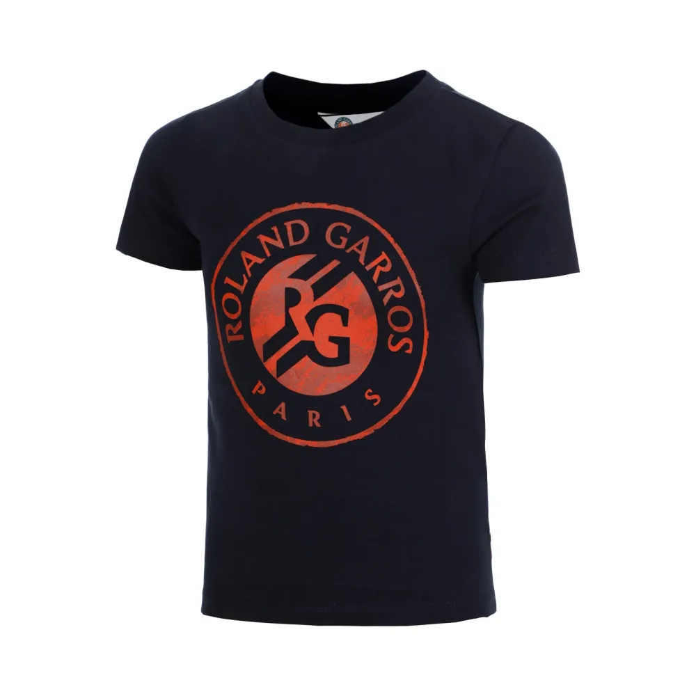 Roland Garros Big Logo T-Shirt Kinder - dunkelblau