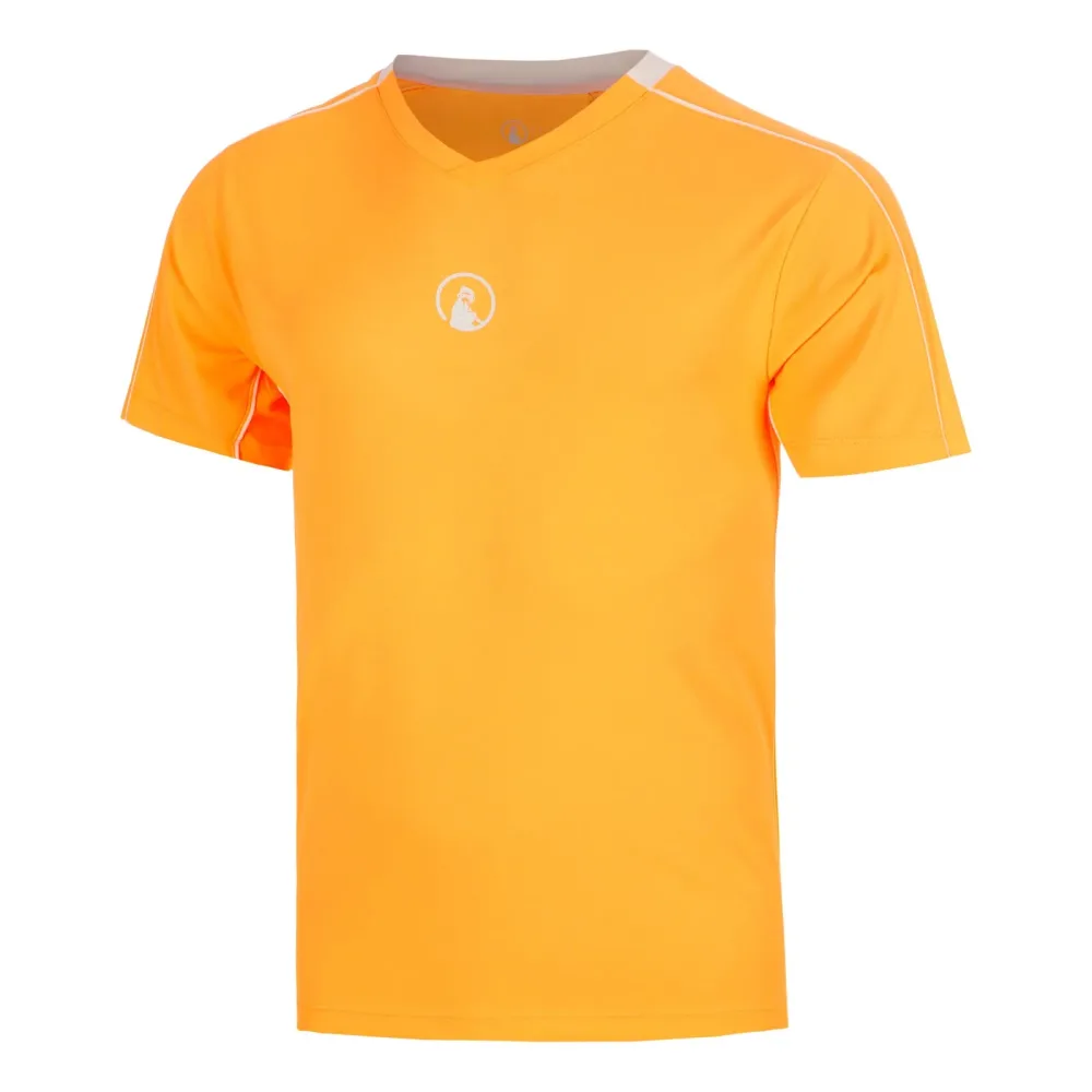 Quiet Please Glow Topspin V - Neck T Shirt Herren