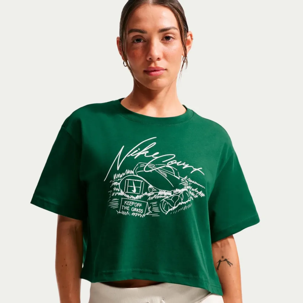 Nike Slam Crop T - Shirt Damen