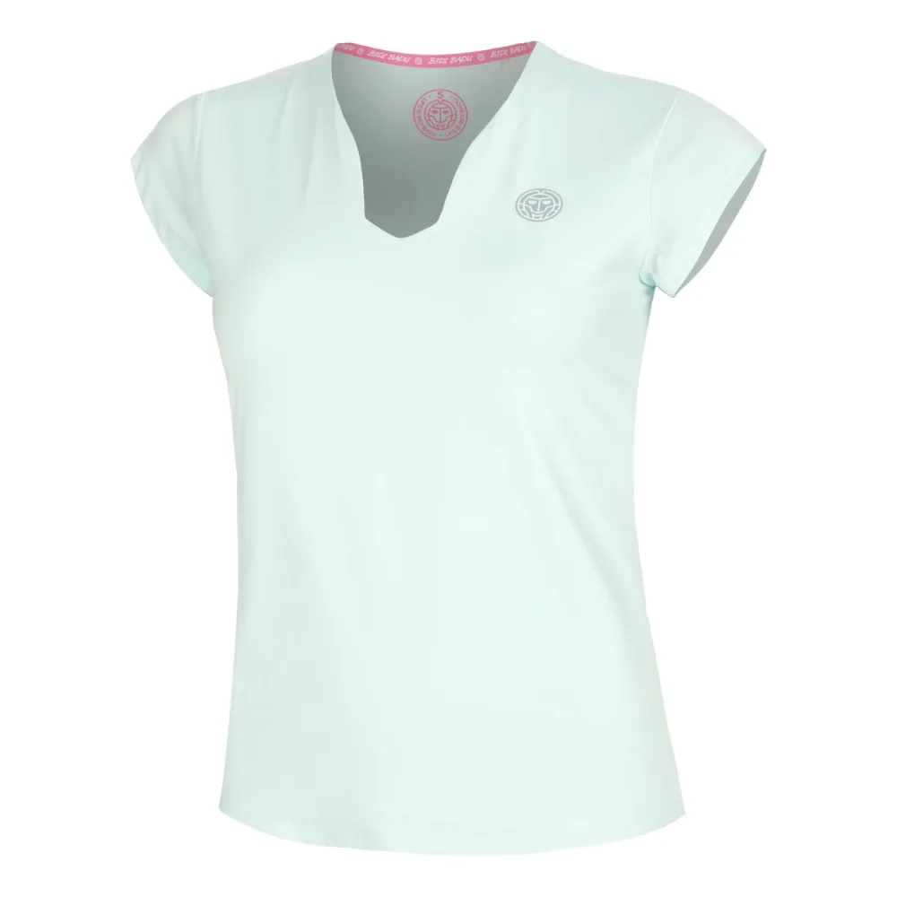 BIDI BADU Freeze Out V - Neck T Shirt Damen