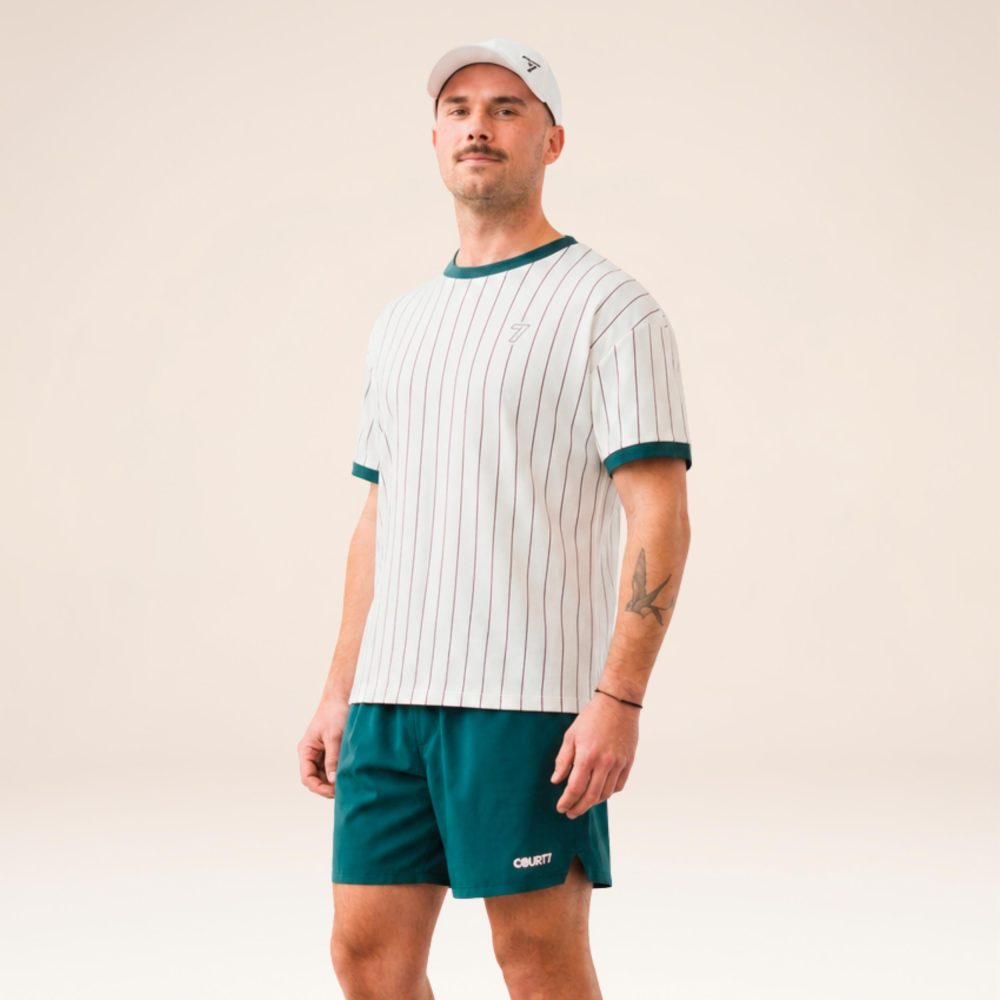 COURT7 AD - IN Stripes 2.0 T Shirt Unisex