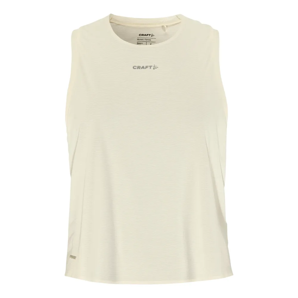 Craft Hypervent Laufshirt Damen - weiß
