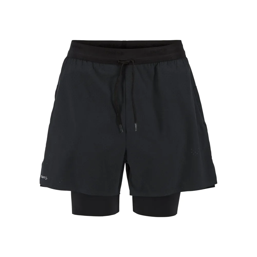 Craft Hypervent Laufshorts Herren - schwarz