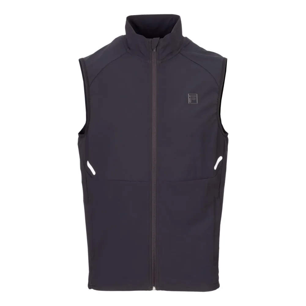 Fila Joko Weste Herren - schwarz
