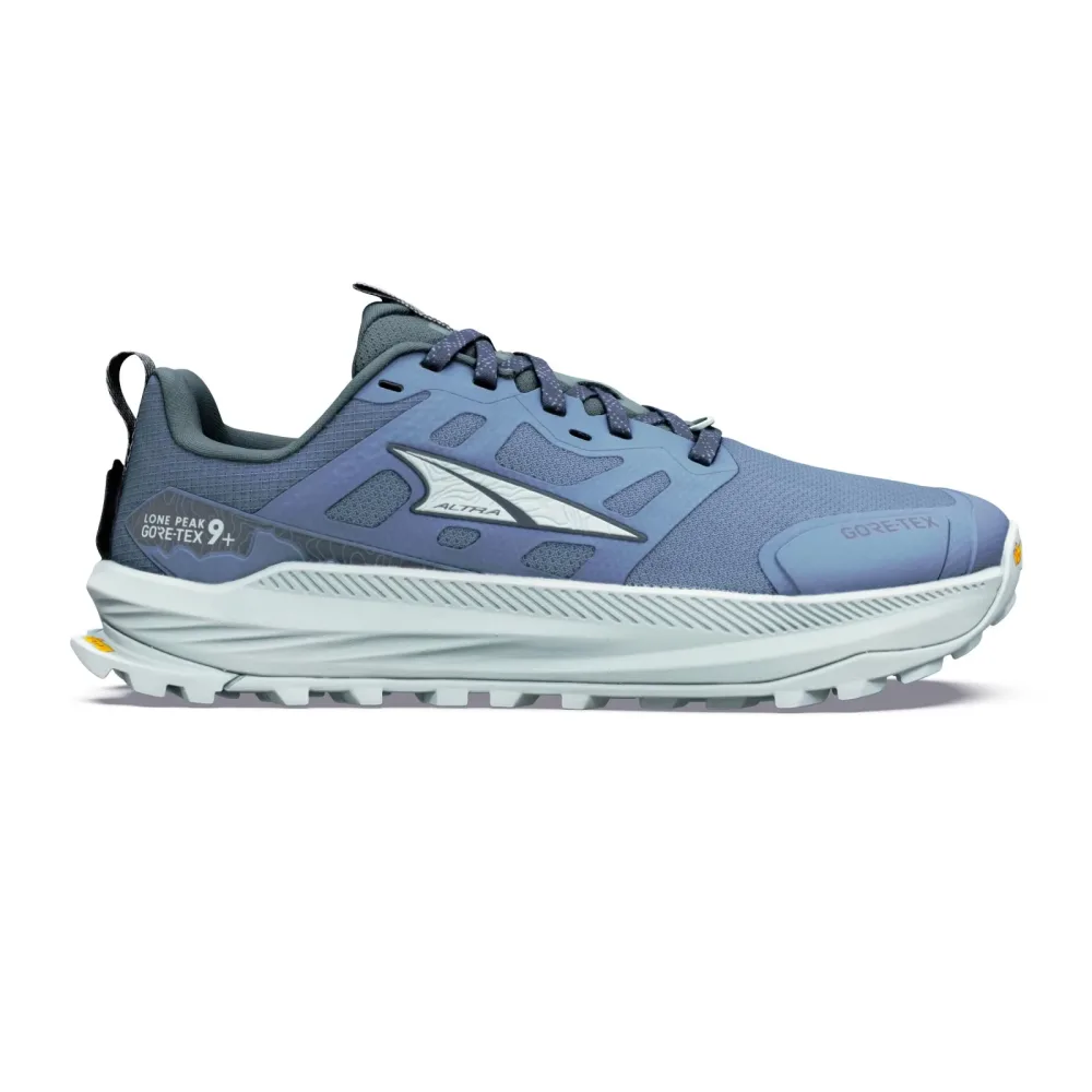Altra Lone Peak 9+ GTX Trailschuh Damen - blaugrau, blau