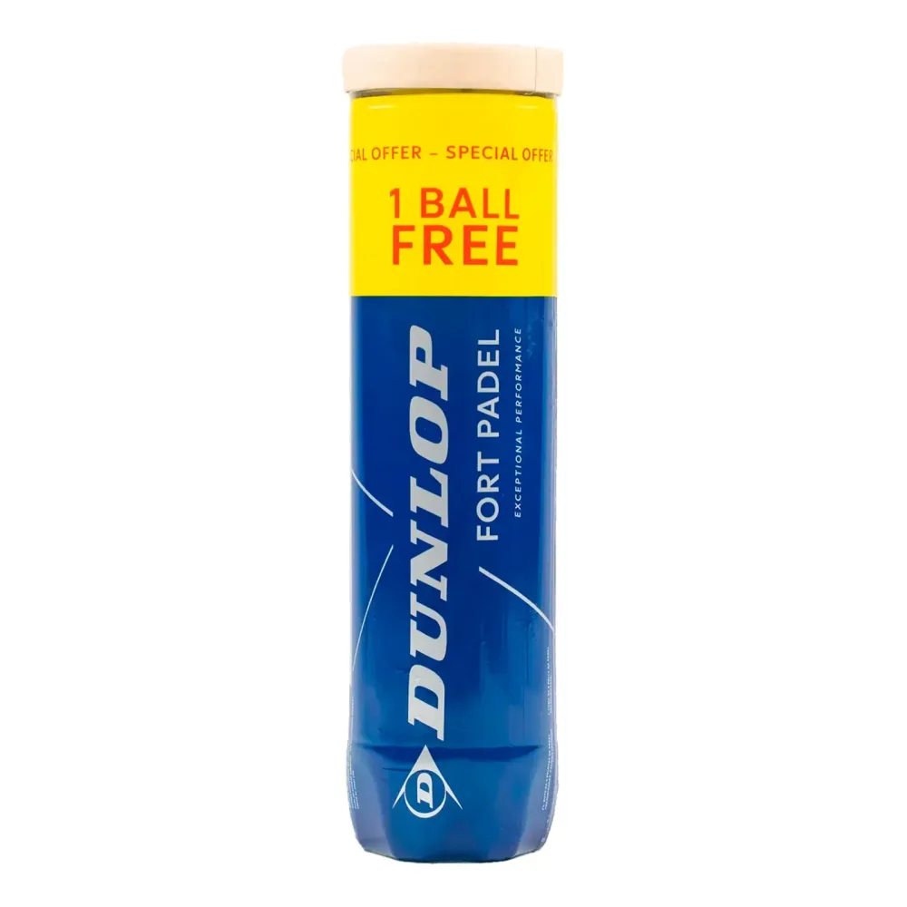 Dunlop Fort Padel 4er Dose