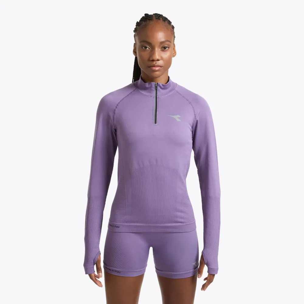 Diadora 1/2 Zip Stratouno Longsleeve Damen