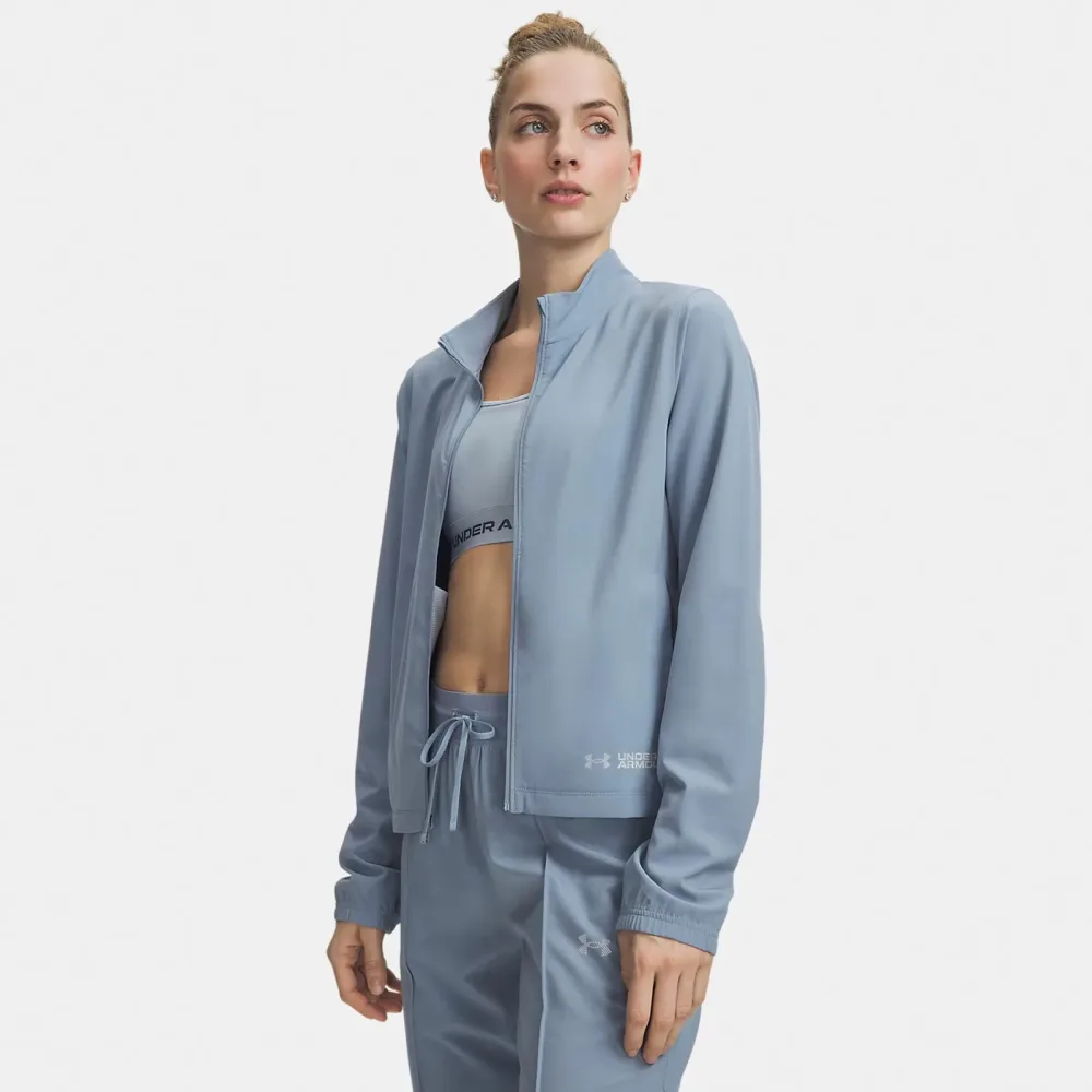 Under Armour Velociti Track  Laufjacke Damen - blau
