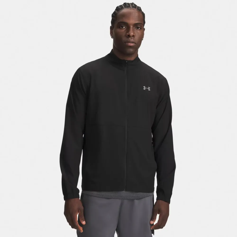 Under Armour Velociti Track  Laufjacke Herren - schwarz