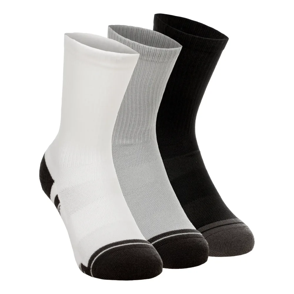 Under Armour Performance Tech Crew Sportsocken 3er Pack Unisex - grau, dunkelgrau