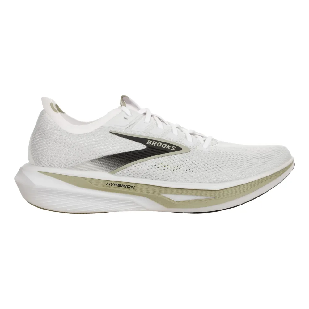 Brooks Hyperion 3 Neutralschuh Herren - weiß, oliv