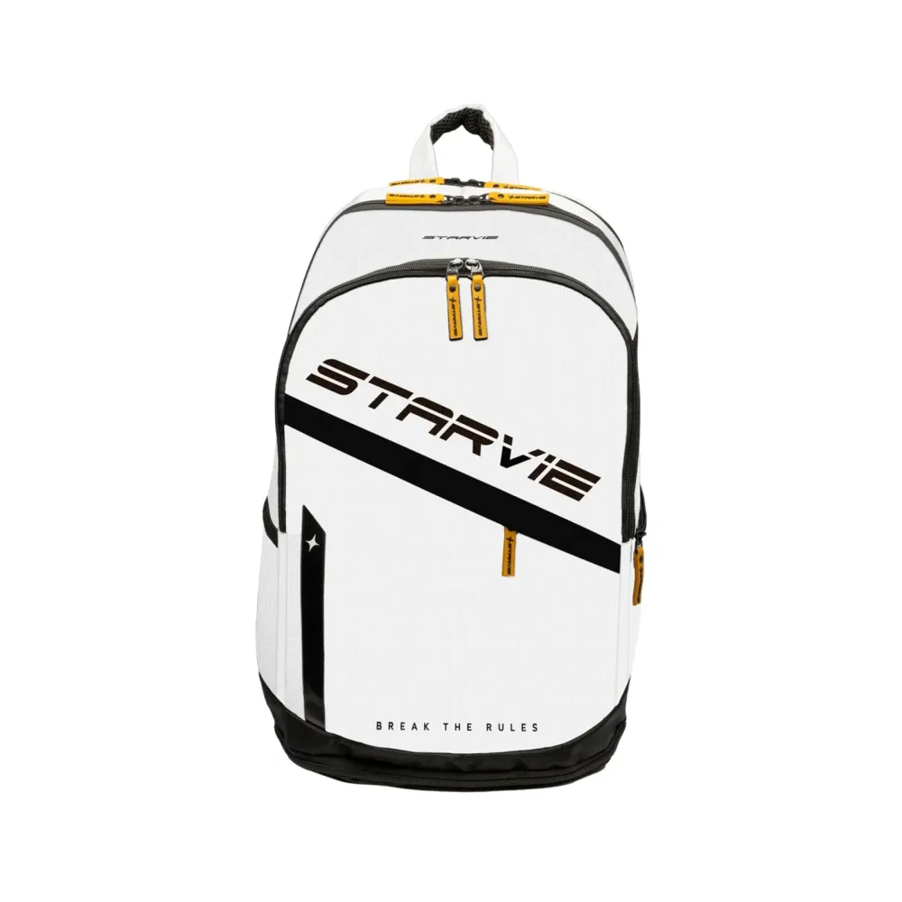 Starvie WHITE SPORT Tennisrucksack - weiß, schwarz