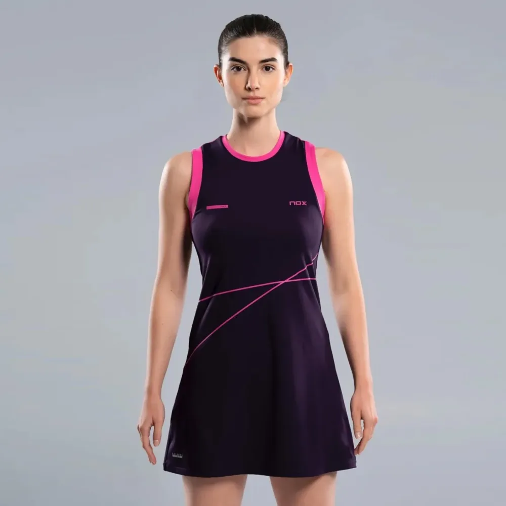 NOX Kleid Damen-schwarz,pink