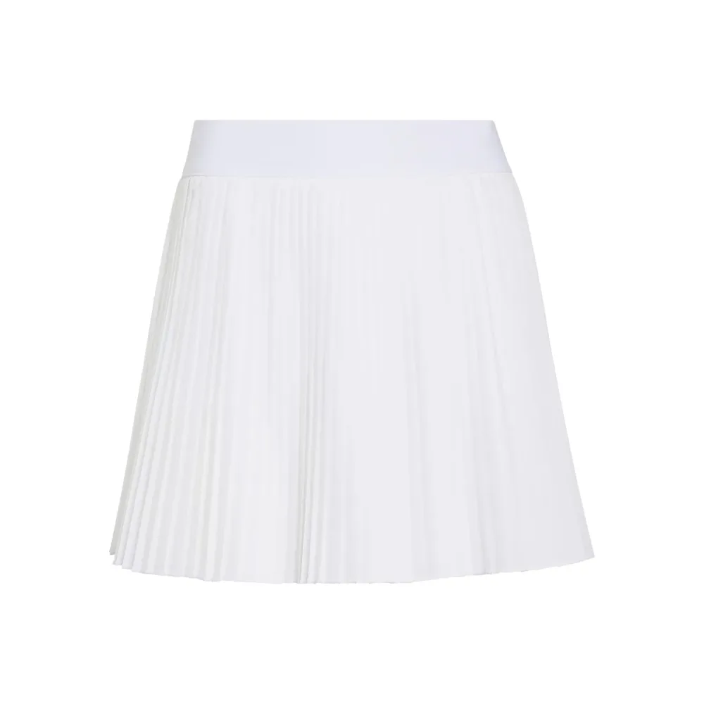 adidas Club Pleated Long Rock Damen - weiß