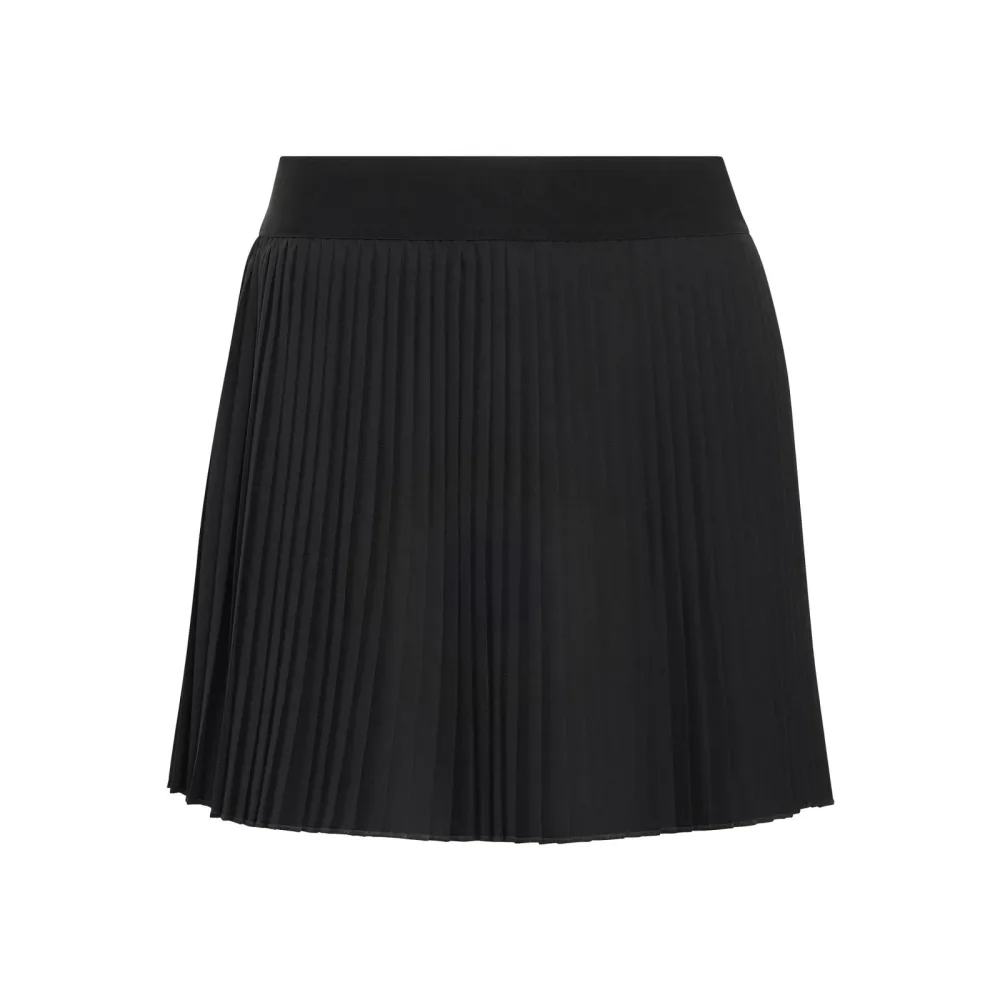 adidas Club Pleated Long Rock Damen - schwarz