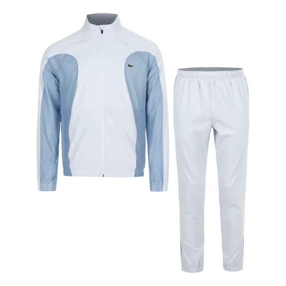 Lacoste Trainingsanzug Herren - hellblau, weiß