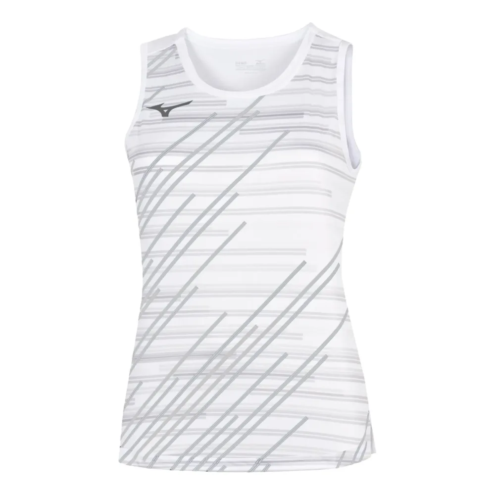 Mizuno Team Chiba Tank - Top Damen weiß