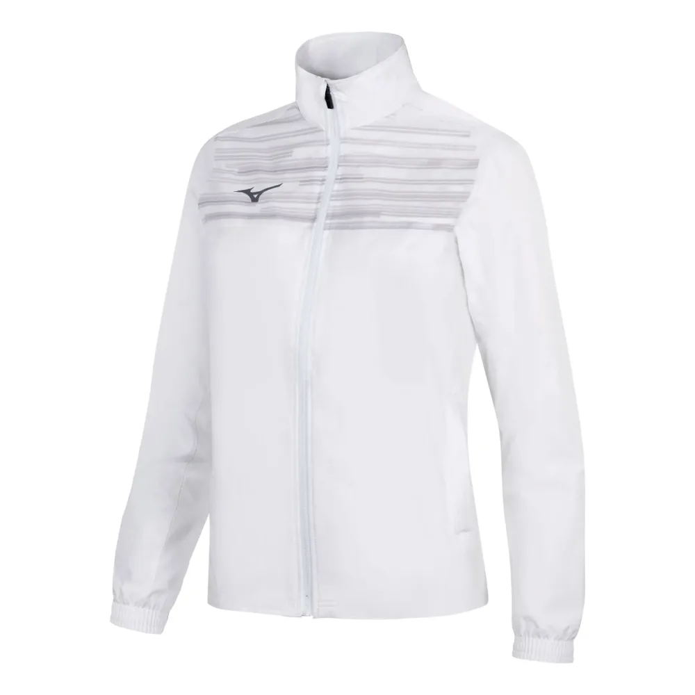 Mizuno Team Chiba Micro Trainingsjacke Damen - weiß