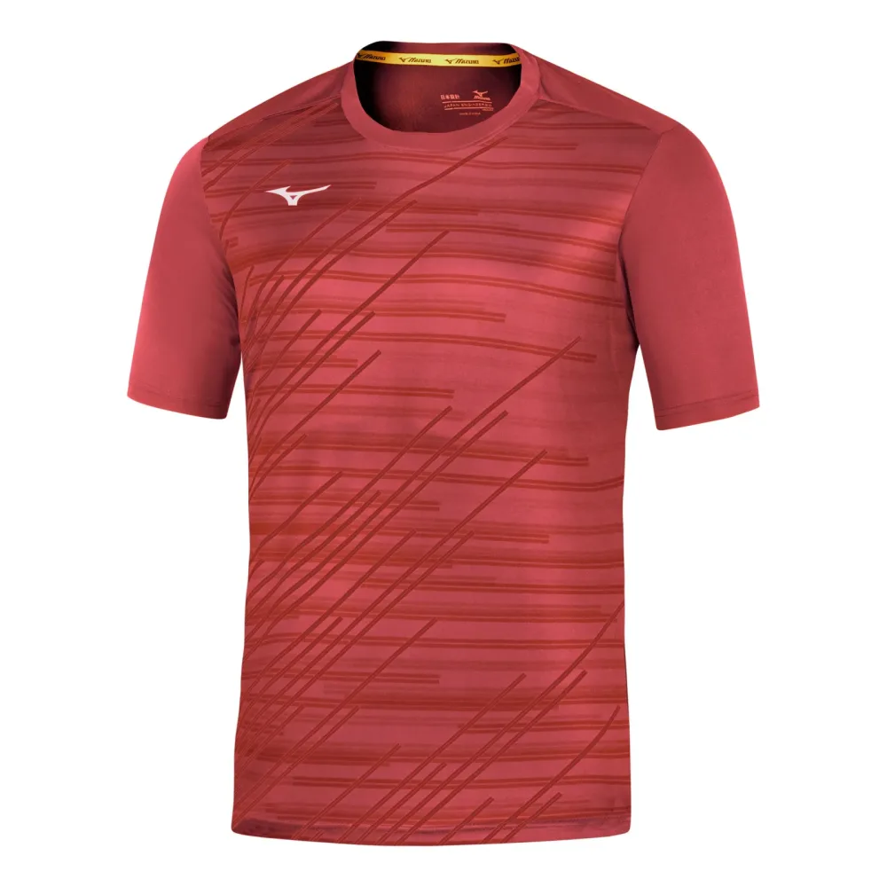 Mizuno Team Chiba T-Shirt Herren-rot