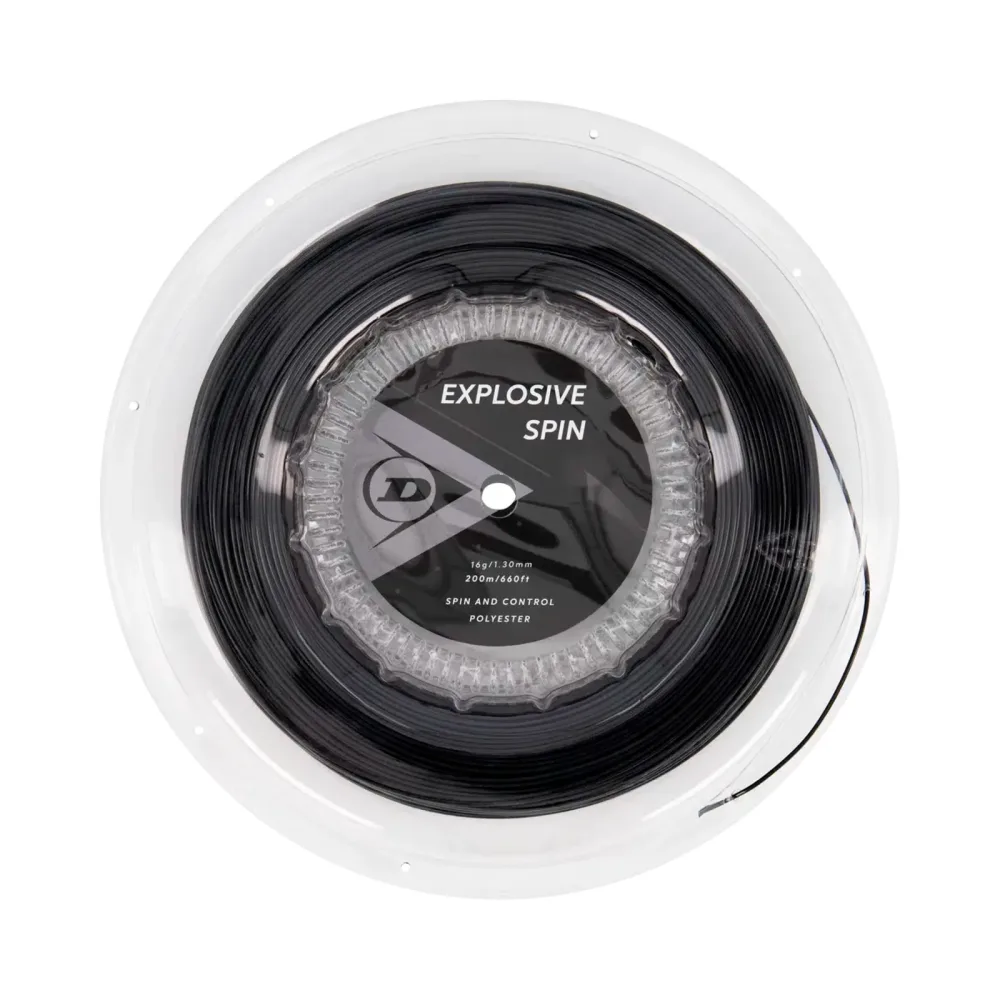 Dunlop Explosive Spin Saitenrolle -schwarz