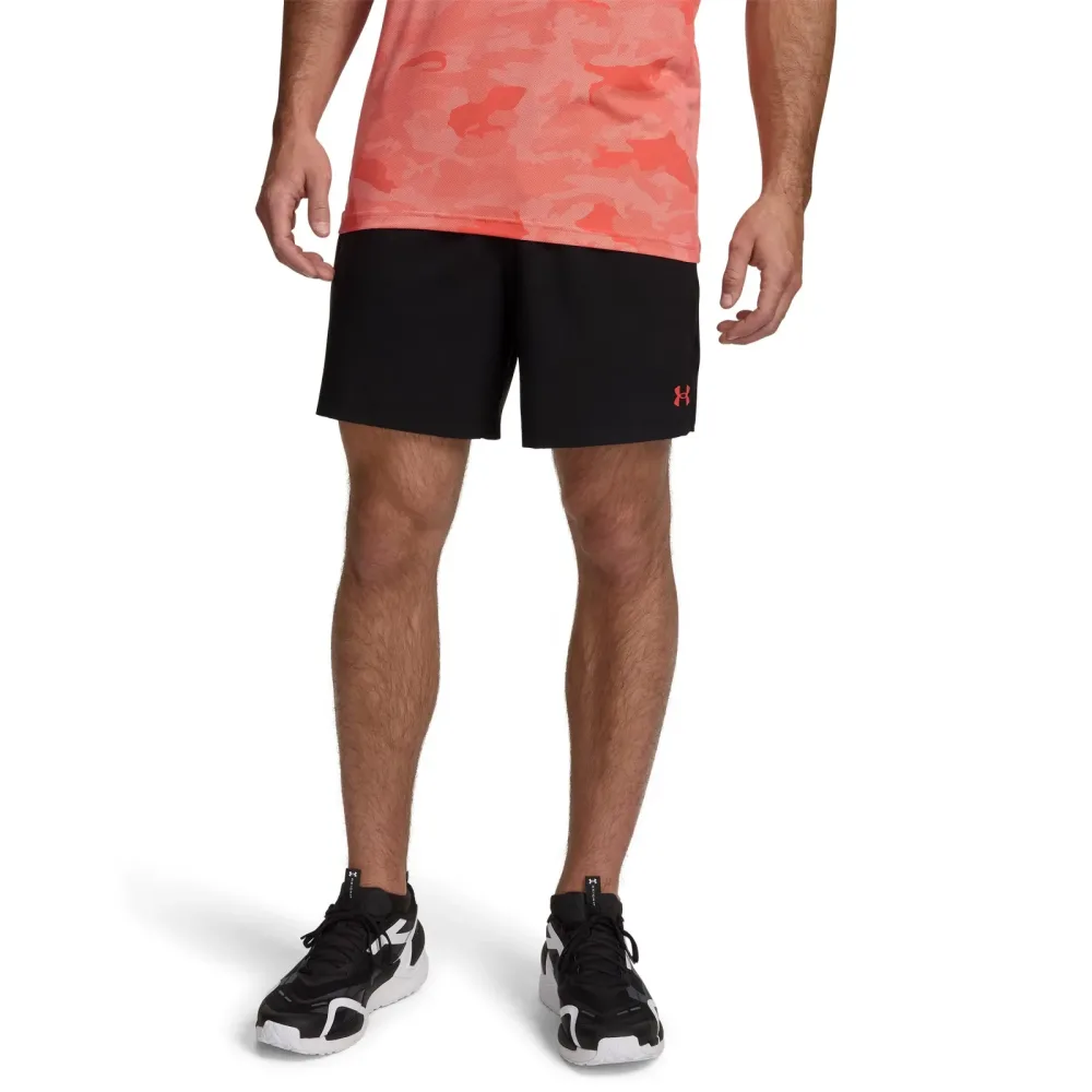 Under Armour Vanish Woven 2.0 6in Shorts Herren - schwarz, rot