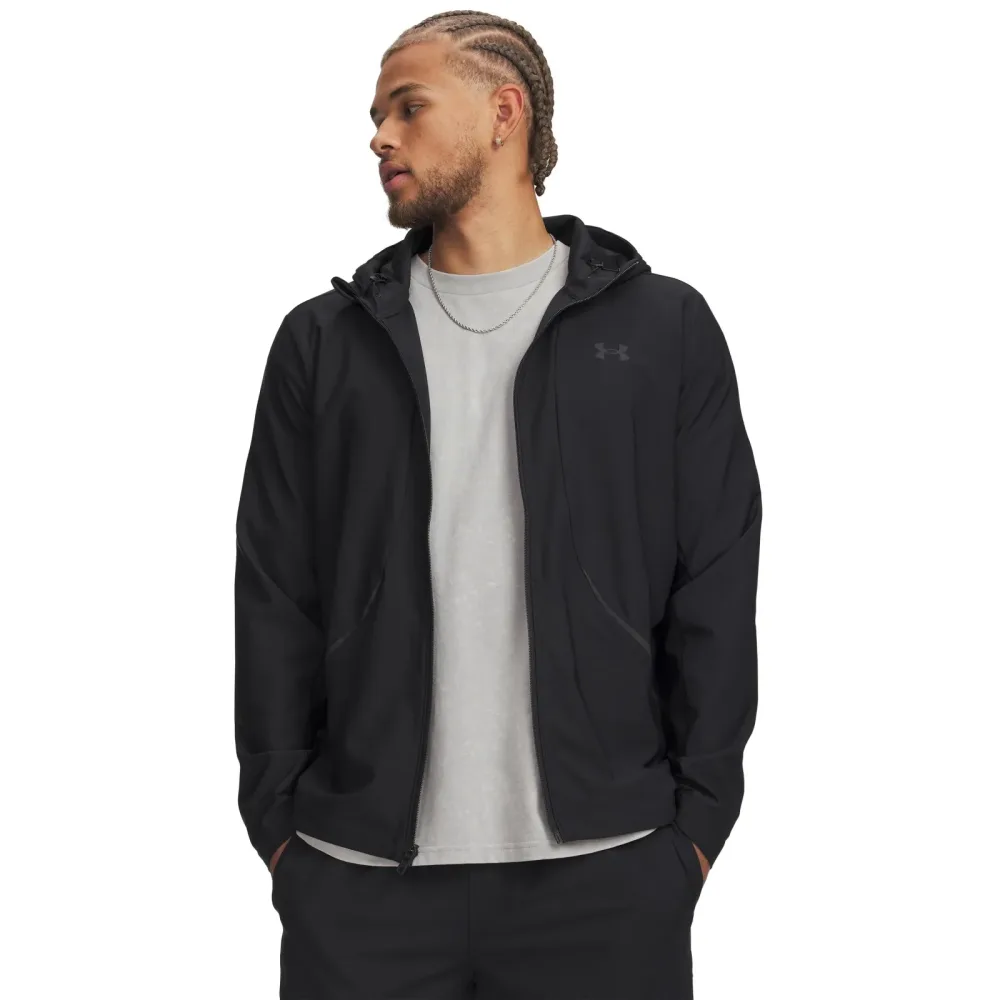 Under Armour Unstoppable Woven Trainingsjacke Herren - schwarz, schwarz