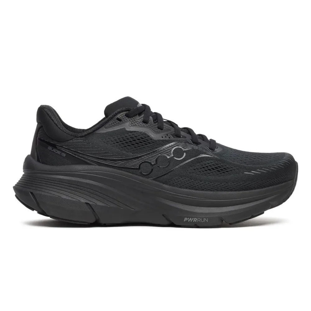 Saucony Guide 19 Stabilitätsschuh Herren-schwarz, schwarz