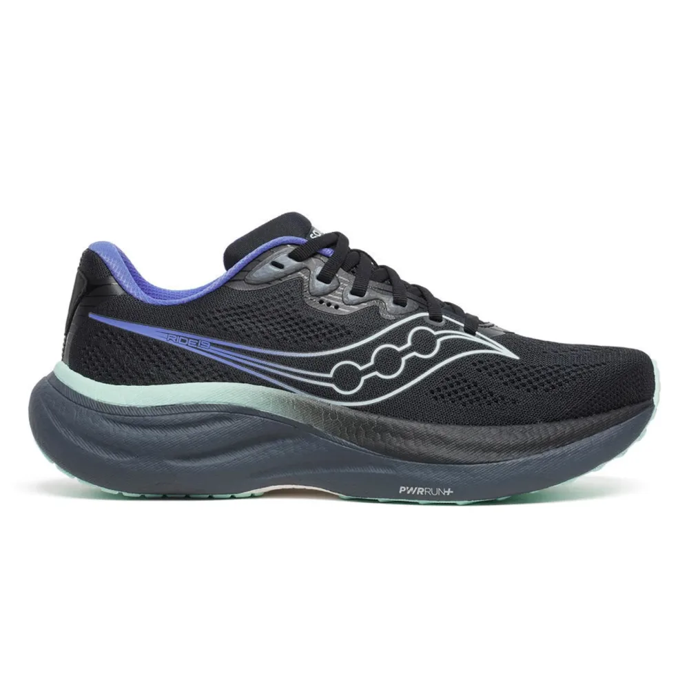 Saucony Ride 19 Neutralschuh Damen-schwarz, mint