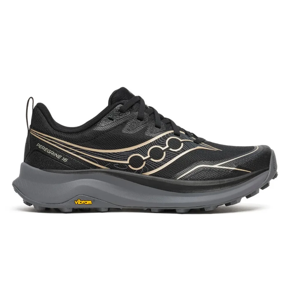 Saucony Peregrine 16 Trailschuh Damen - schwarz, grau