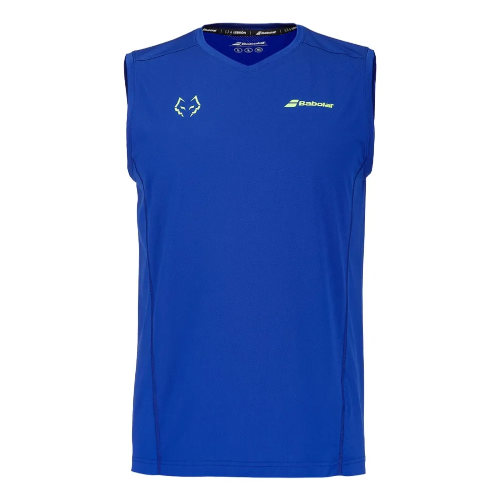 Babolat Juan Lebron Tank - Top Herren blau