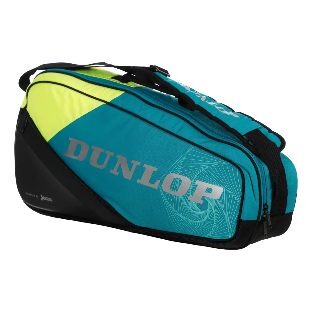 Dunlop SX Performance Schlägertasche - türkis, gelb