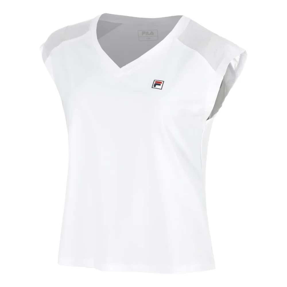 Fila Maria T-Shirt Damen-weiß