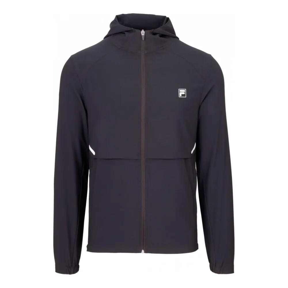 Fila Jo Trainingsjacke Herren - schwarz, weiß