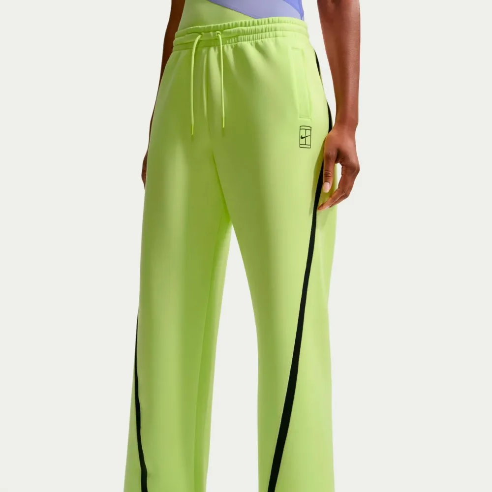 Nike Court Dri - Fit Advantage Trainingshose Damen limette