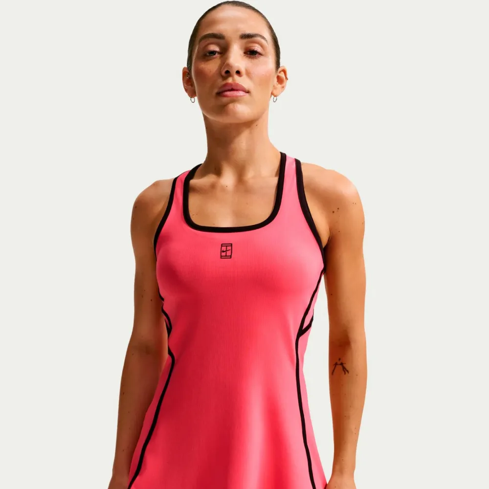 Nike Court Dri - Fit Advantage Kleid Damen koralle