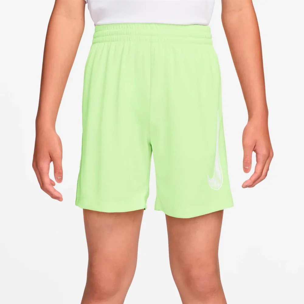 Nike Dri - Fit Multi Shorts Jungen limette