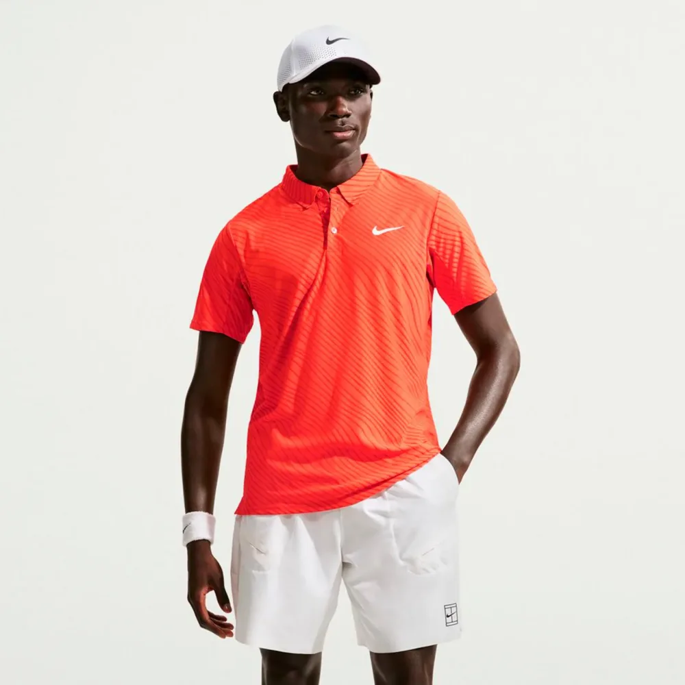 Nike Court Dri - Fit Advantage Slam Polo Herren orange