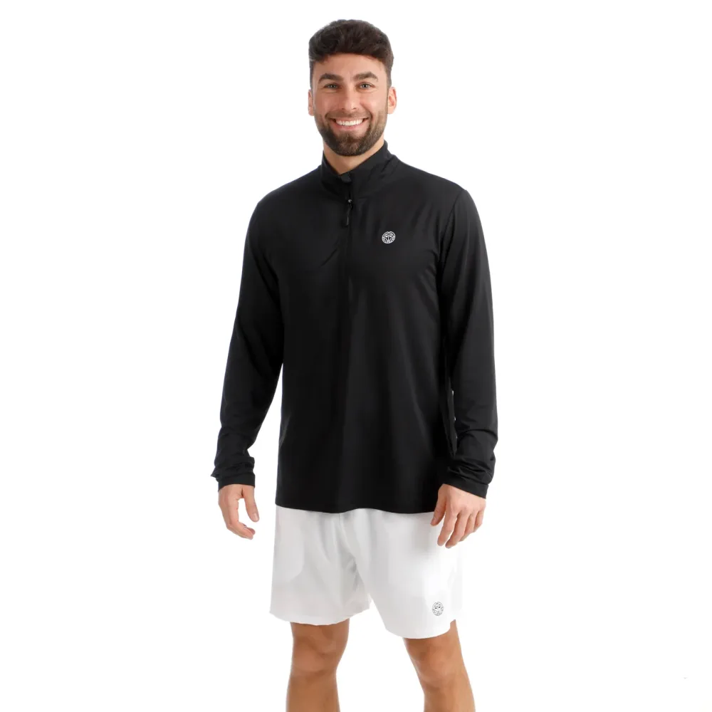 BIDI BADU Crew 2.0 Longsleeve Herren - schwarz