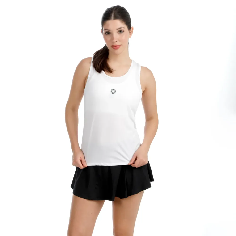 BIDI BADU Crew Racerback Tank-Top Damen - weiß
