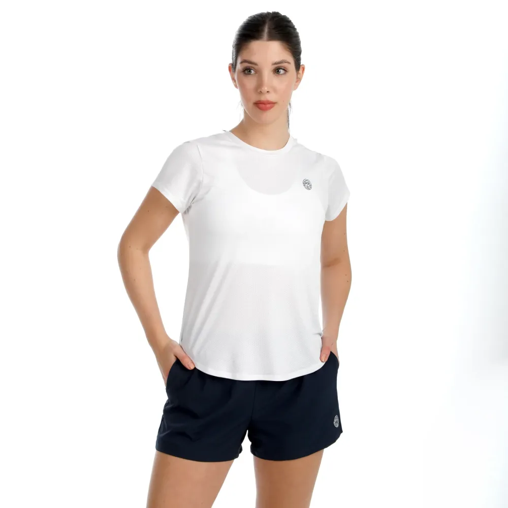 BIDI BADU Crew 2.0 T-Shirt Damen-weiß