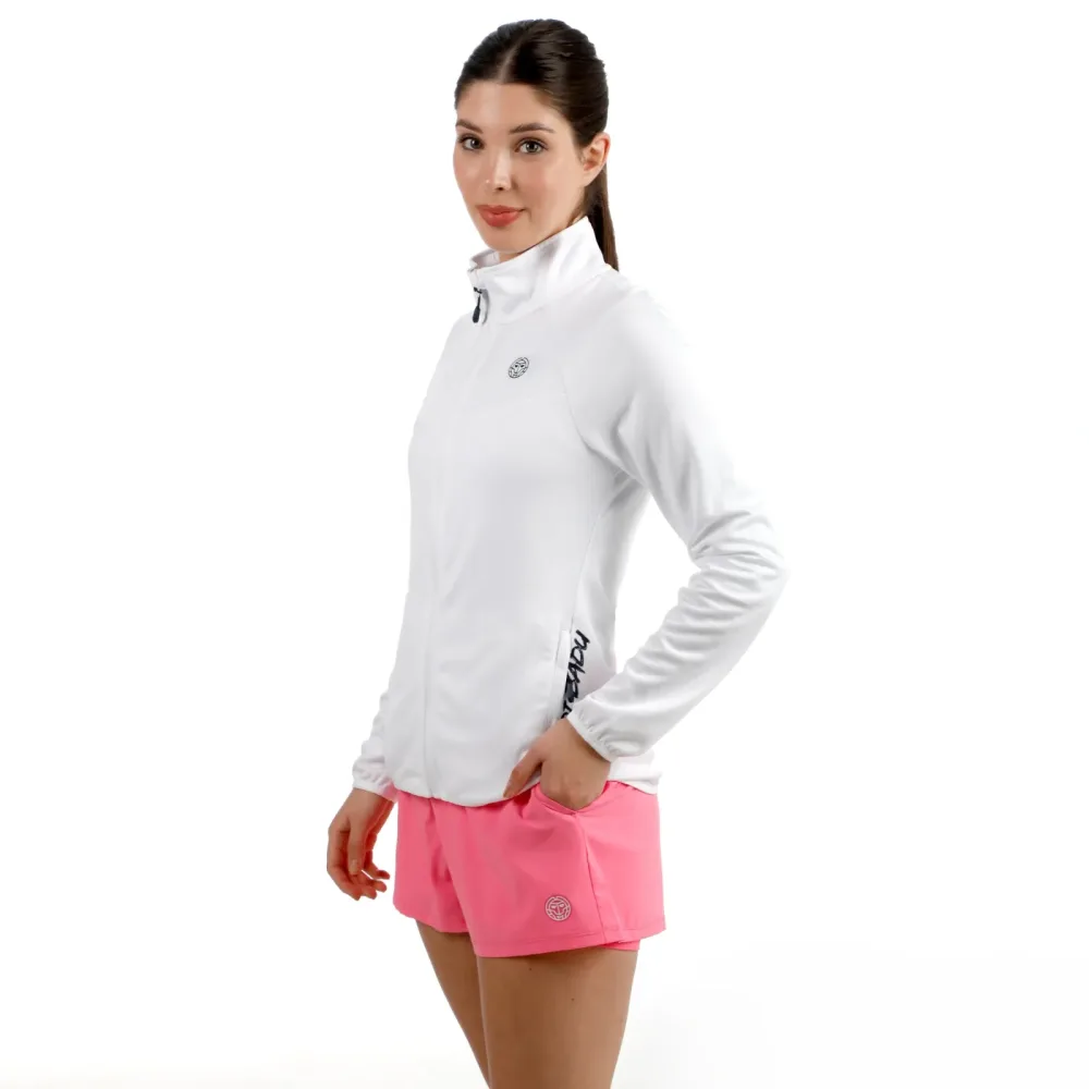 BIDI BADU Crew 2.0 Trainingsjacke Damen-weiß