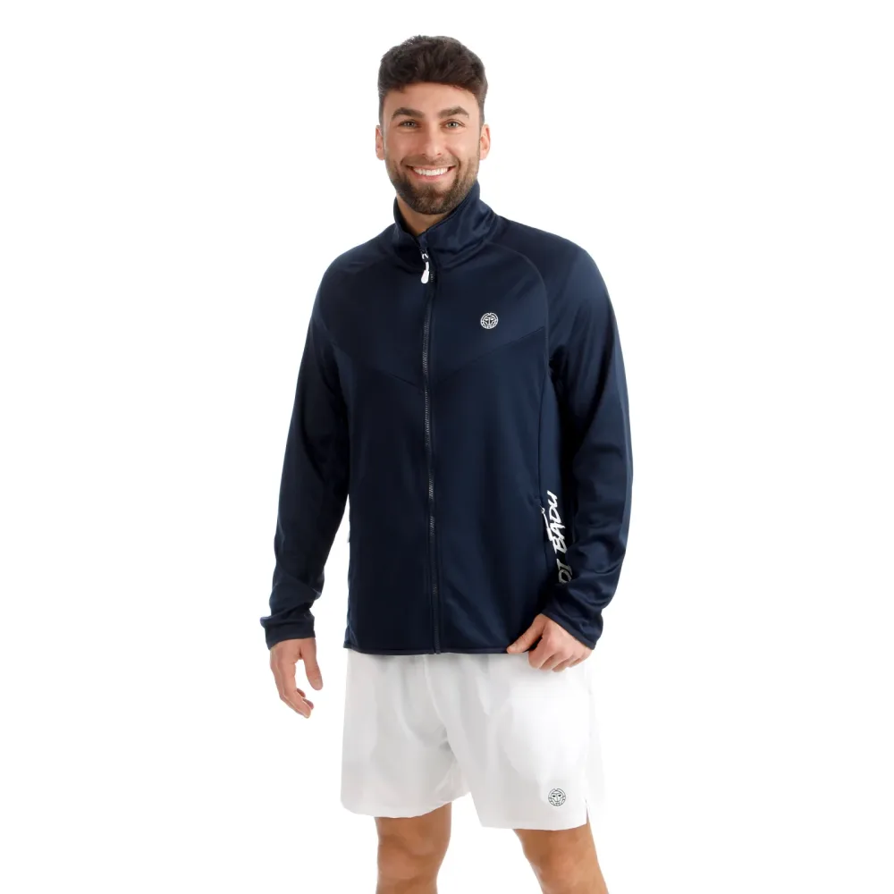 BIDI BADU Crew 2.0 Trainingsjacke Herren - dunkelblau