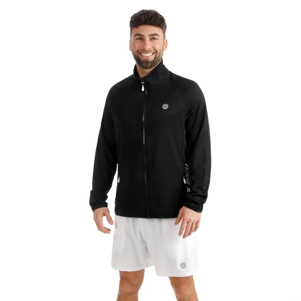BIDI BADU Crew 2.0 Trainingsjacke Herren - schwarz