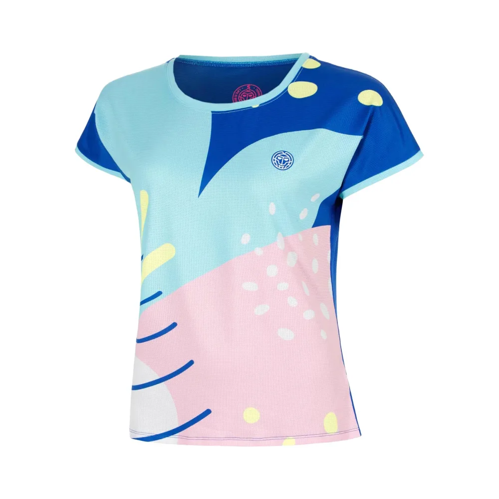 BIDI BADU Hey Laguna T-Shirt Mädchen-blau, mehrfarbig