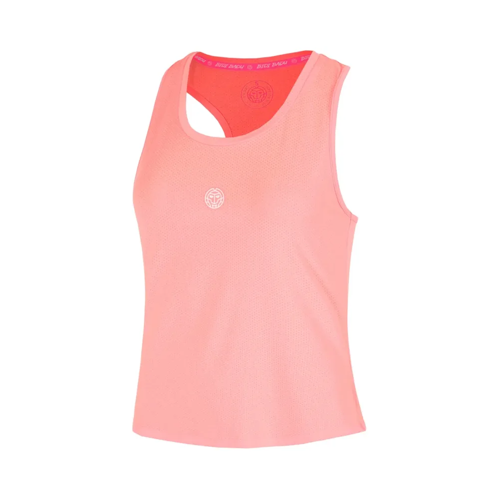 BIDI BADU Out of Control Racerback Tank - Top Mädchen pink