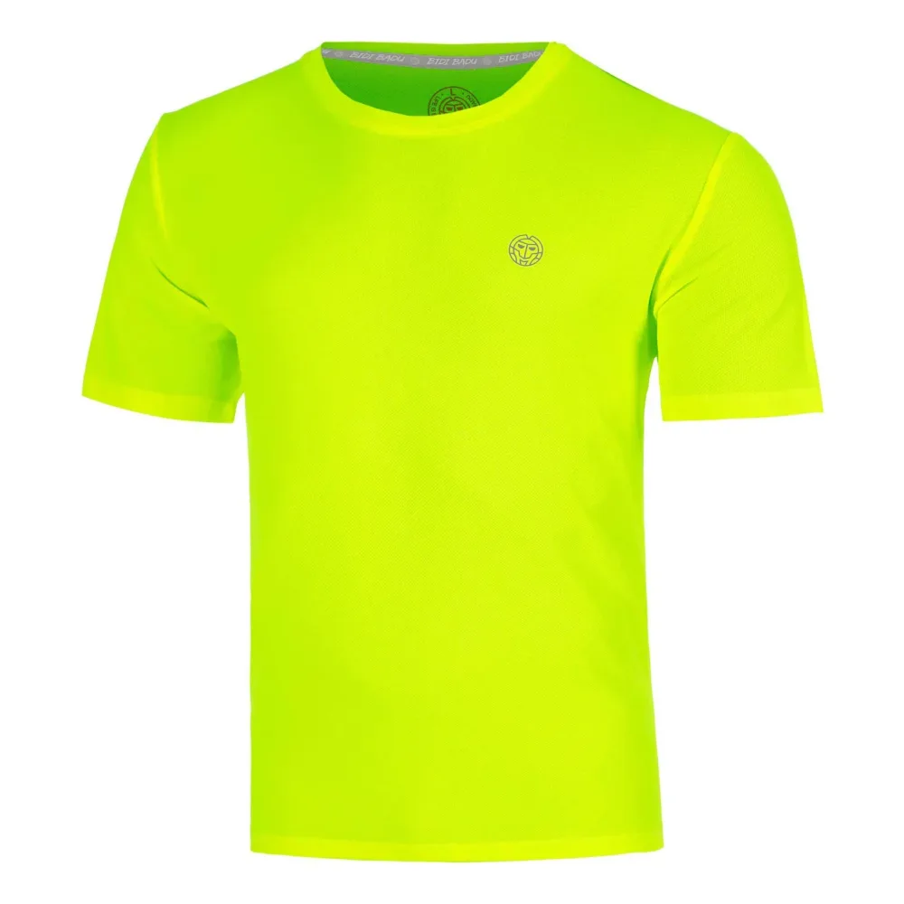 BIDI BADU Solid T-Shirt Herren-neongelb