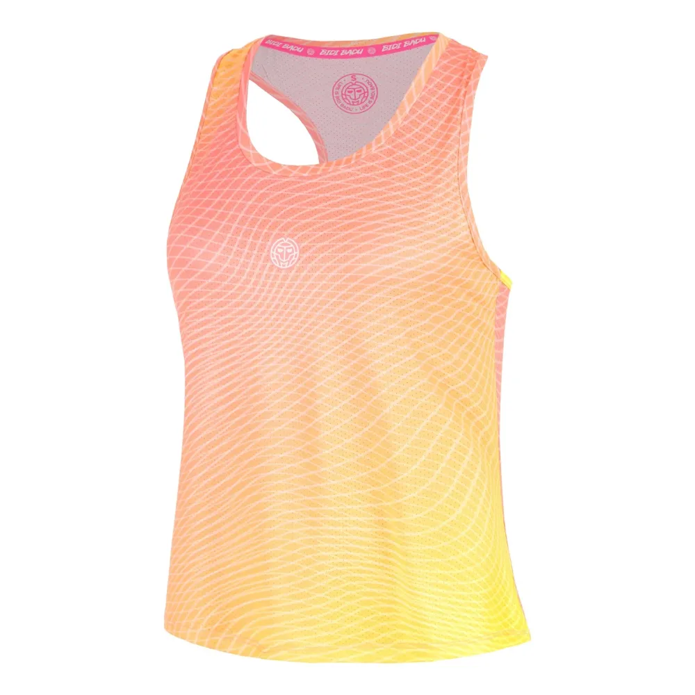 BIDI BADU Out of Control Racerback Tank - Top Damen pink, neongelb